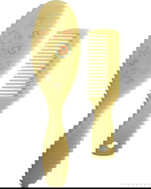 Set Perie si Pieptene pentru Copii, R0556 Primii Pasi