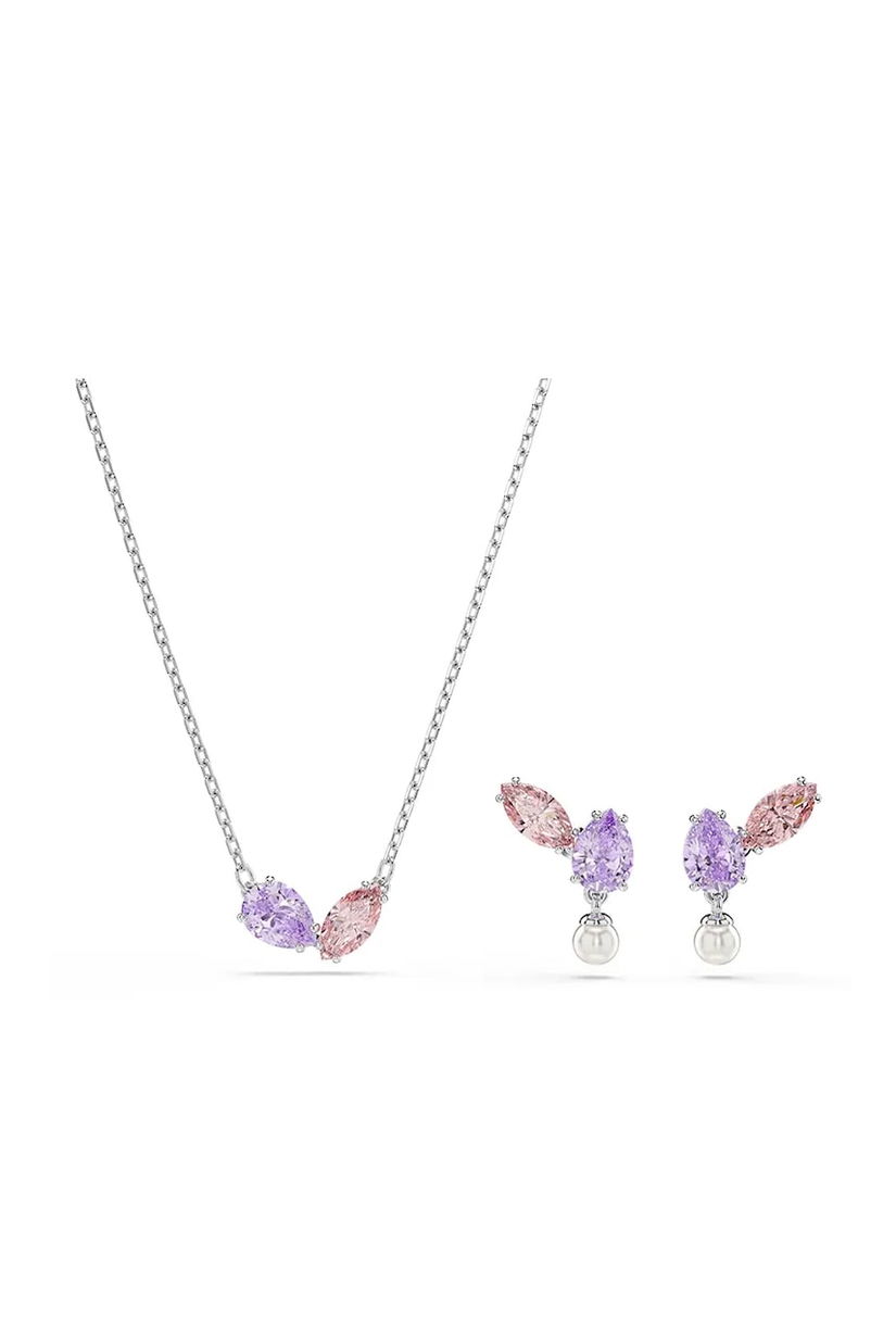 Swarovski set bijuterii pentru femei, metalic cu cristal Swarovski Ariana Grande x Swarovski
