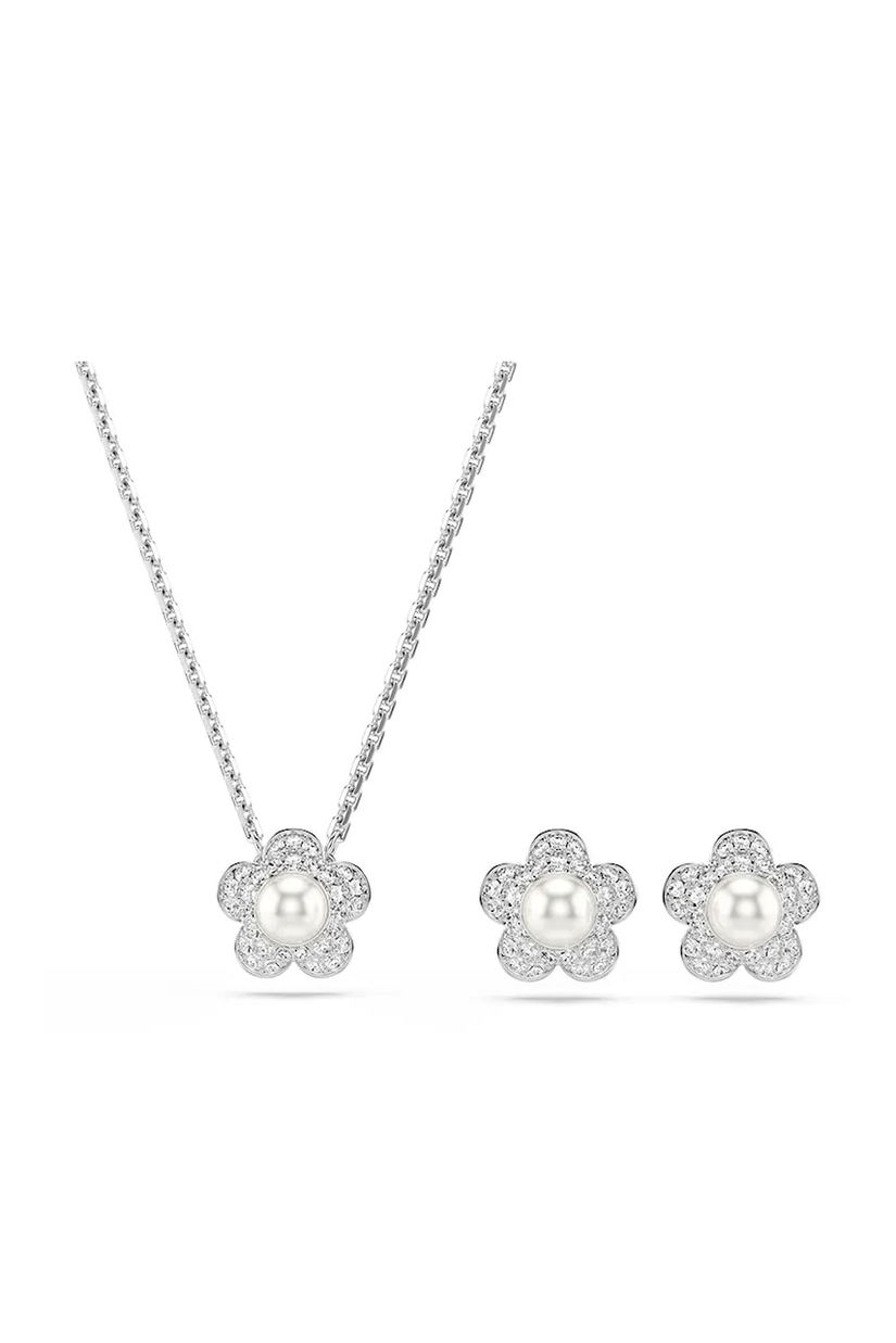 Swarovski set de bijuterii pentru femei, din metal cu cristal Swarovski Ariana Grande x Swarovski