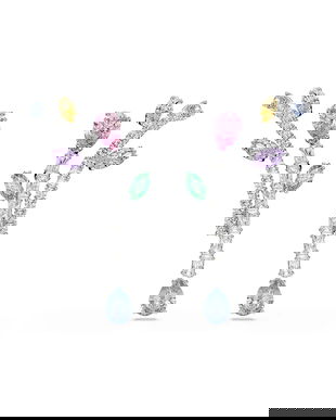 Swarovski cercel pentru femei, din metal cu cristal Swarovski Ariana Grande x Swarovski