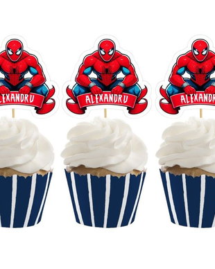 Toppere Spiderman personalizate