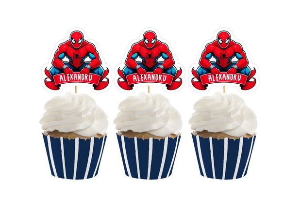 Toppere Spiderman personalizate
