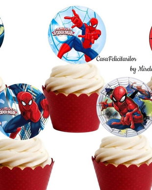 Set toppere Spiderman