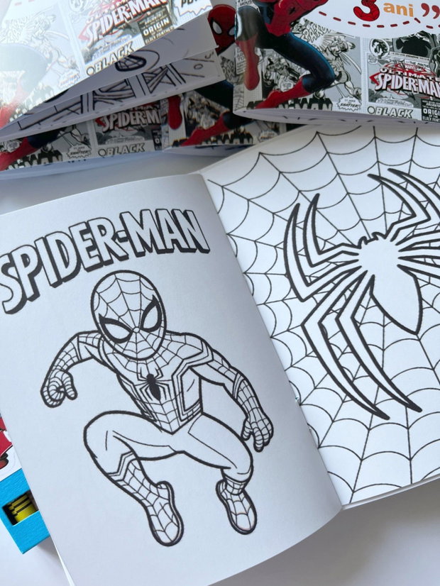 Set cadou grădiniță Spiderman