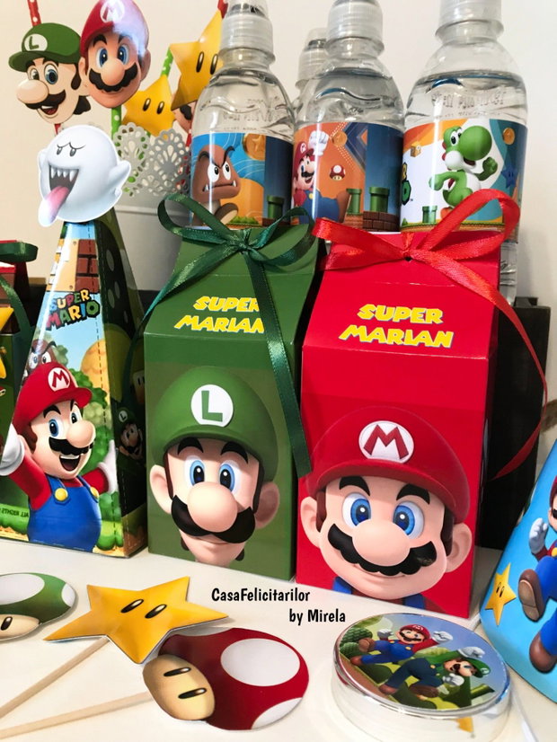 Cutii Super Mario și Luigi