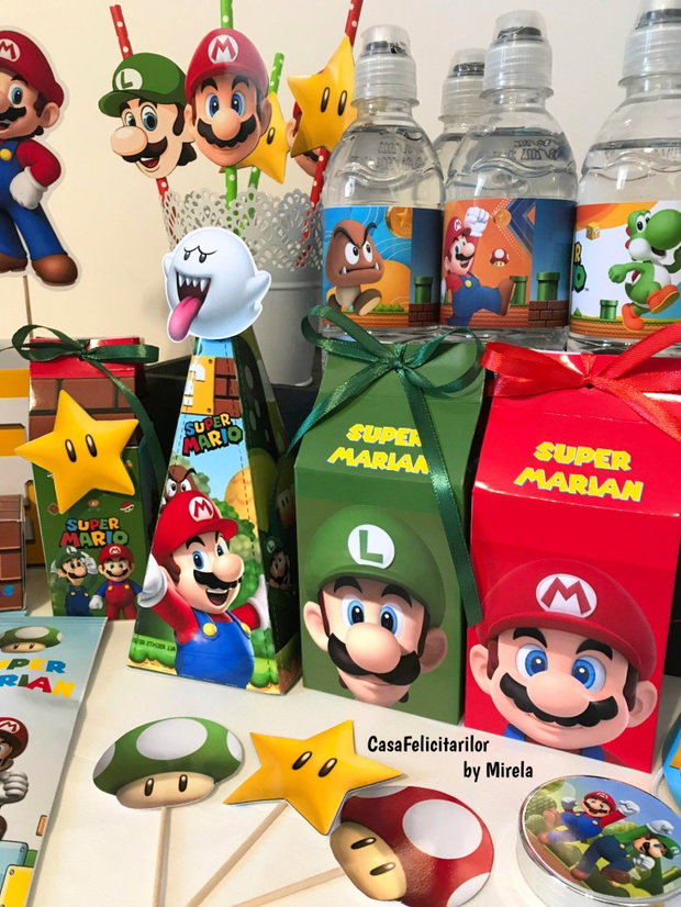 Cutii Super Mario și Luigi