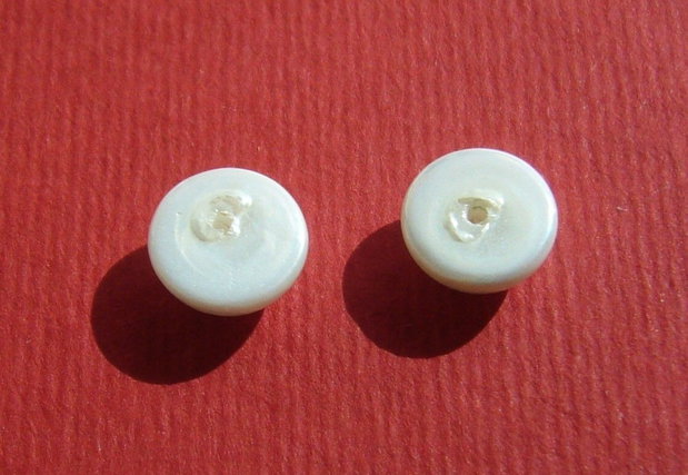 (2 bucati) Perle Mallorca cabochon 8.5x4.5 mm