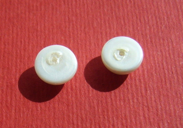 (2 bucati) Perle Mallorca cabochon 8.5x4.5 mm