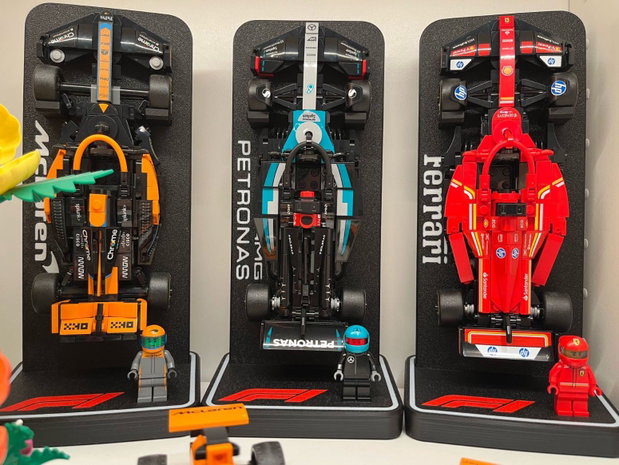 Suport vertical LEGO F1 Speed Champions