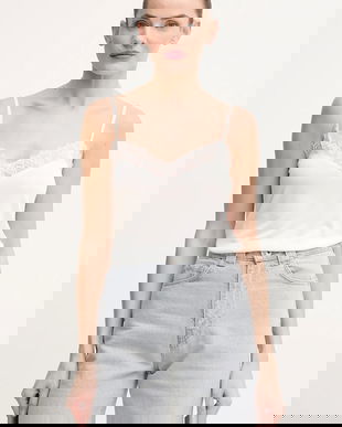 Morgan bluză cu bretele de damă cu modal BETINA