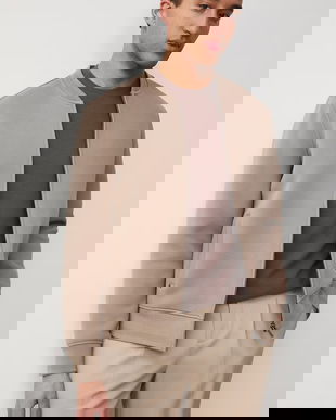 Medicine hanorac cu fermoar pentru bărbați, cu bumbac