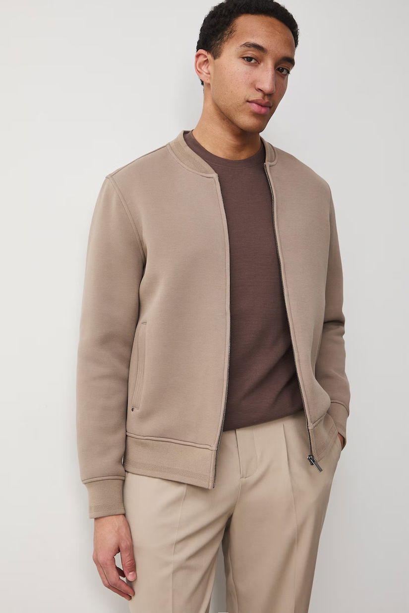 Medicine hanorac cu fermoar pentru bărbați, cu bumbac