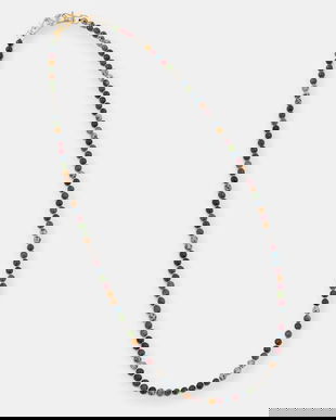 Medicine șnur din piatră naturală de turmalină