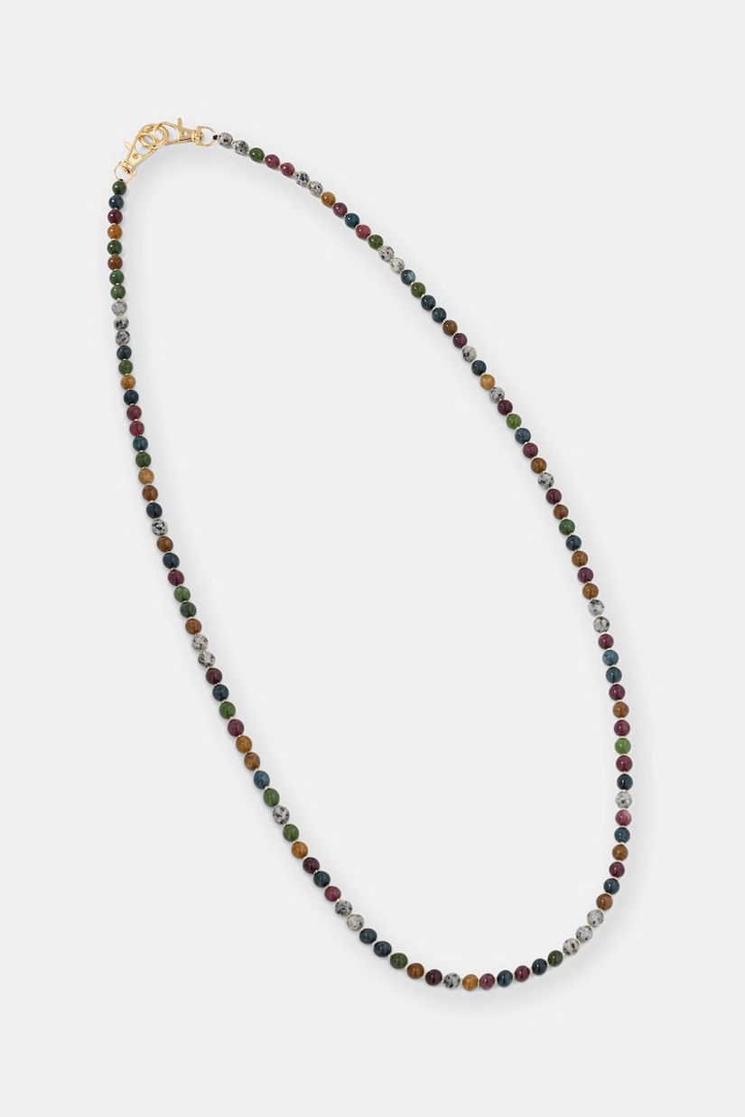 Medicine șnur din piatră naturală de turmalină