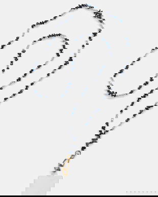 Medicine Șnur de damă din piatră naturală lapis lazuli