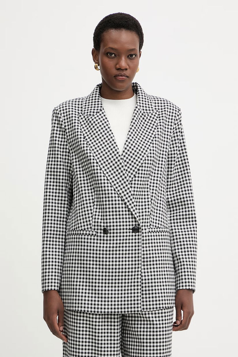 Morgan sacou cu două rânduri de nasturi pentru femei, cu vâscoză