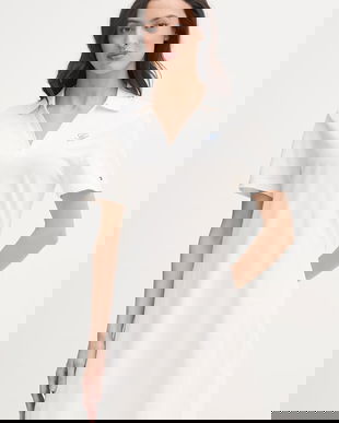 Tommy Hilfiger rochie din bumbac cu elastan