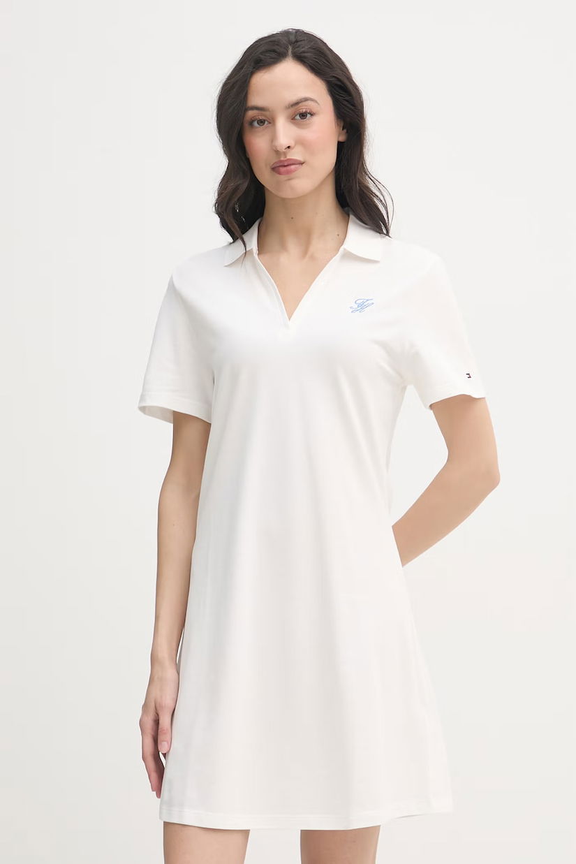 Tommy Hilfiger rochie din bumbac cu elastan