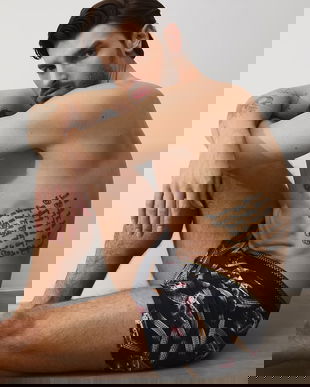 Medicine boxeri pentru bărbați, din bumbac cu elastan pachet de 2