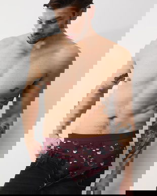 Medicine boxeri pentru bărbați, din bumbac cu elastan pachet de 2