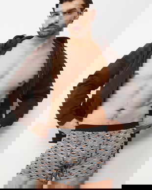 Medicine boxeri pentru bărbați, din bumbac cu elastan pachet de 2