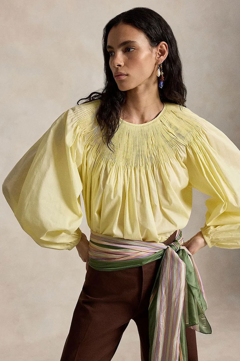 Polo Ralph Lauren bluză pentru femei, din bumbac