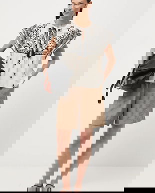 Medicine bluză cu volane pentru femei, cu vâscoză