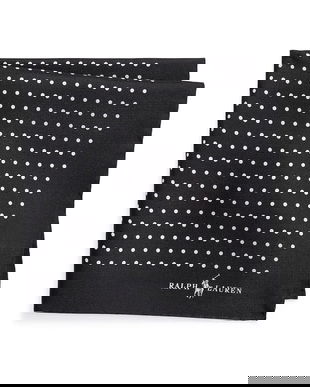 Polo Ralph Lauren Batistă de buzunar bărbătească de mătase