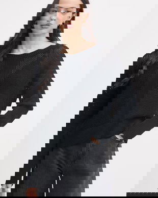 Sisley pulover pentru femei, din bumbac