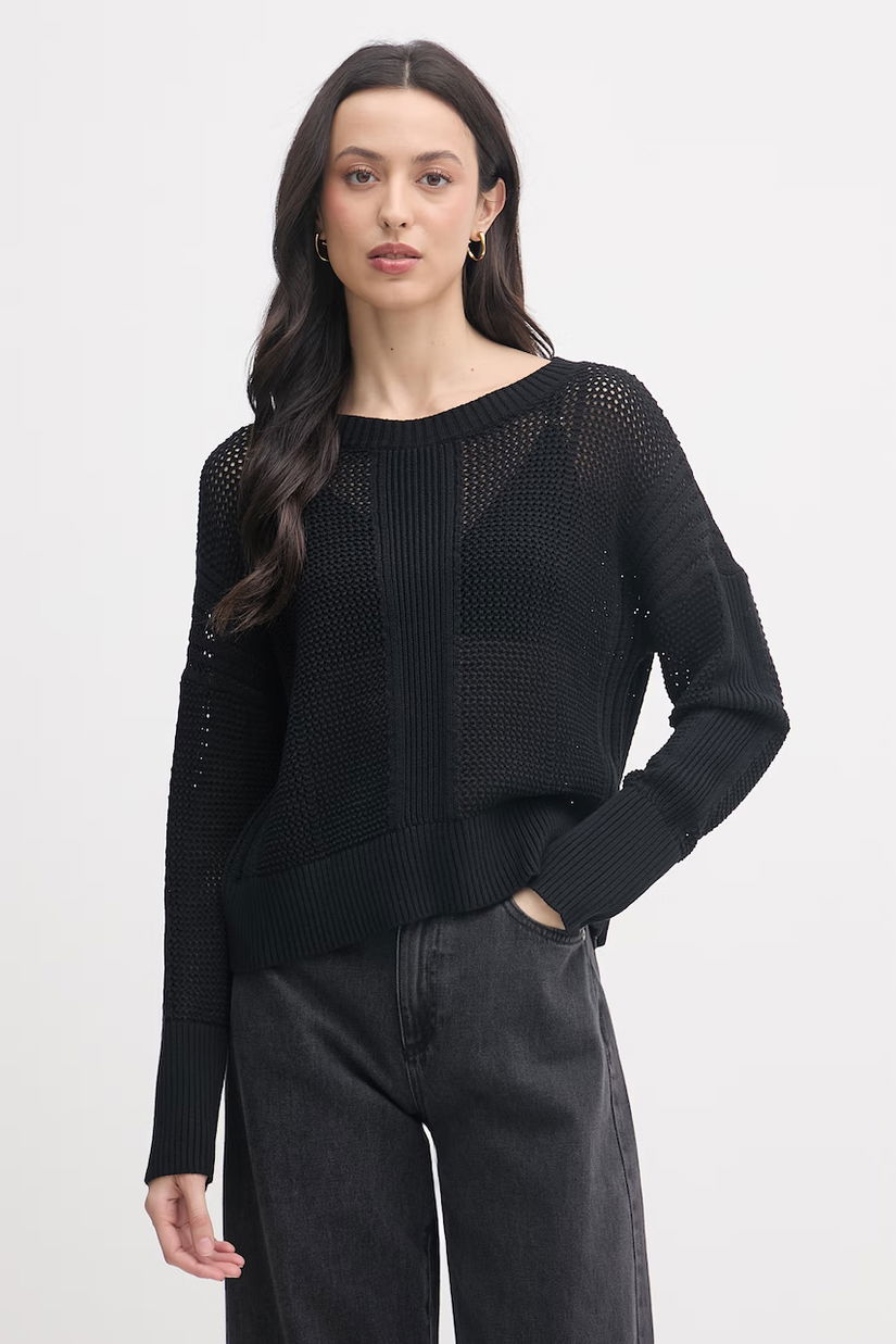 Sisley pulover pentru femei, din bumbac