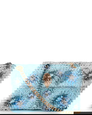 Kurt Geiger London geantă crossbody pentru femei Raffia Mini Kensington