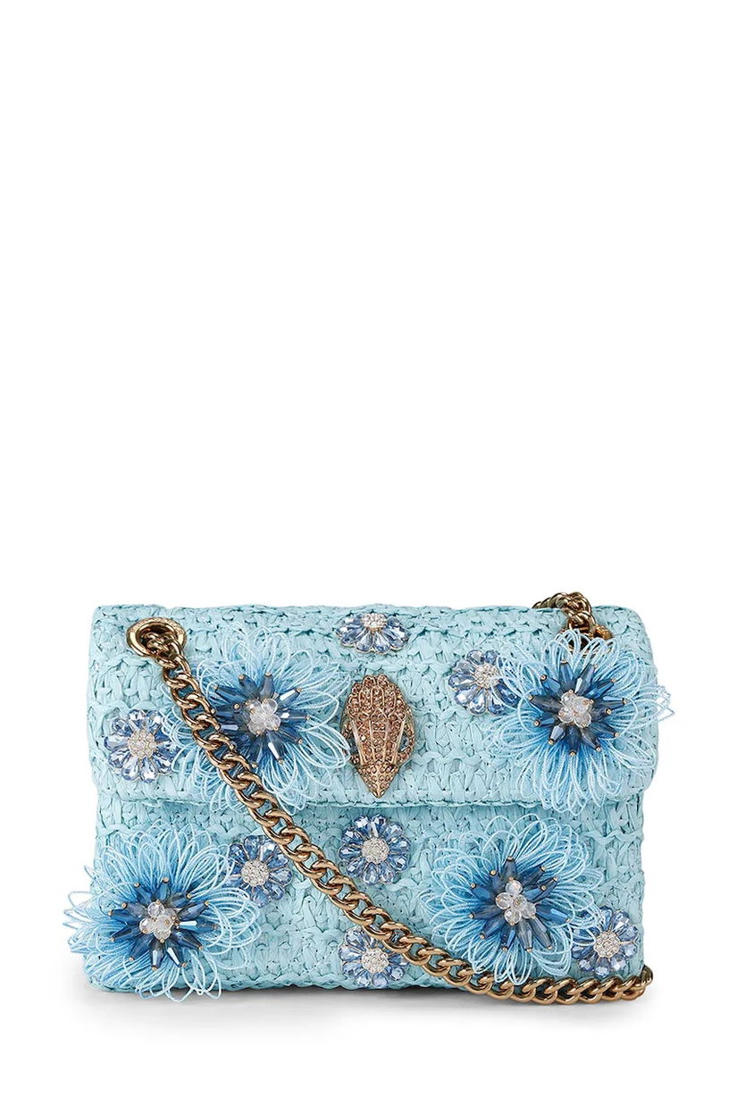 Kurt Geiger London geantă crossbody pentru femei Raffia Mini Kensington