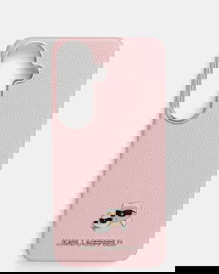 Karl Lagerfeld carcasă de telefon cu imitație de piele Samsung Galaxy S26