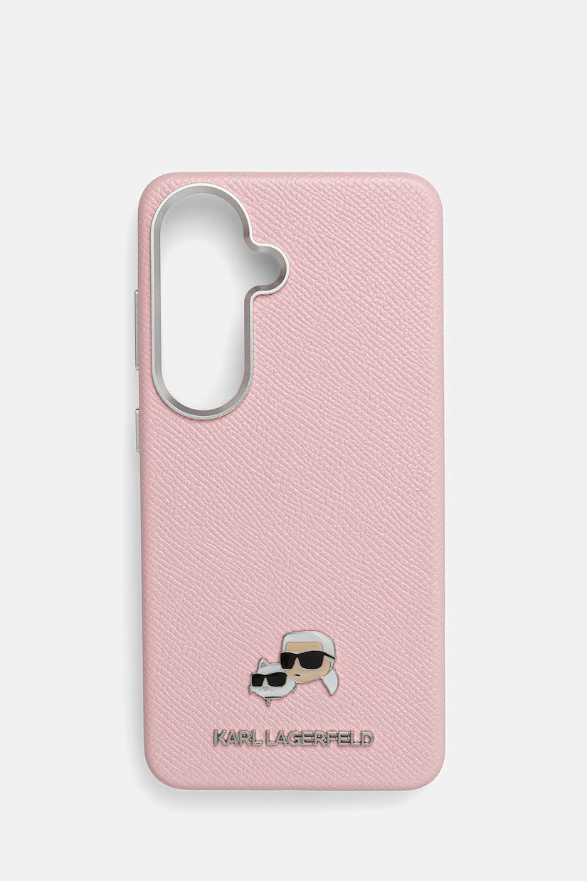 Karl Lagerfeld carcasă de telefon cu imitație de piele Samsung Galaxy S26