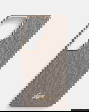 Lacoste carcasă de telefon cu imitație de piele Samsung Galaxy S26 Ultra