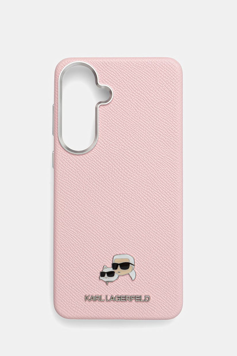 Karl Lagerfeld carcasă de telefon cu imitație de piele Samsung Galaxy S26+