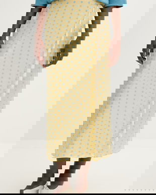 American Vintage fustă cu vâscoză