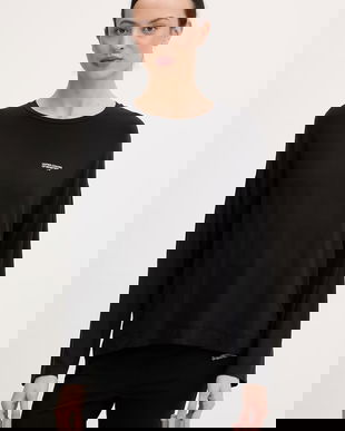 United Colors of Benetton longsleeve de pijama pentru femei, cu modal