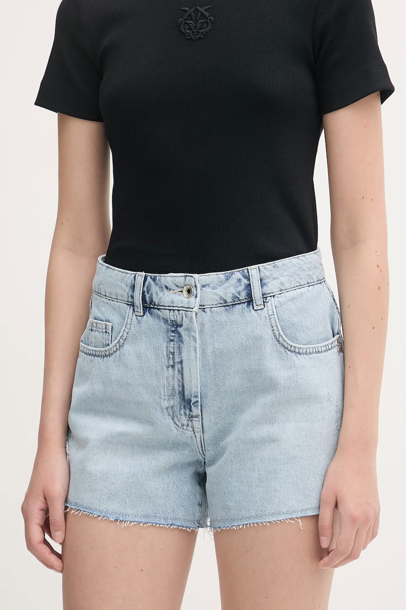 Patrizia Pepe pantaloni scurți pentru femei, din denim