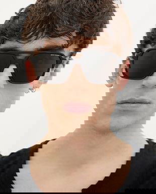 Armani Exchange ochelari de soare aviator pentru bărbați