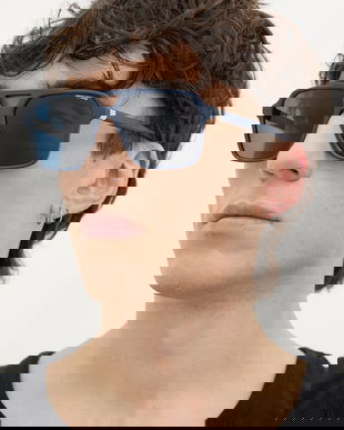 Armani Exchange ochelari de soare aviator pentru bărbați