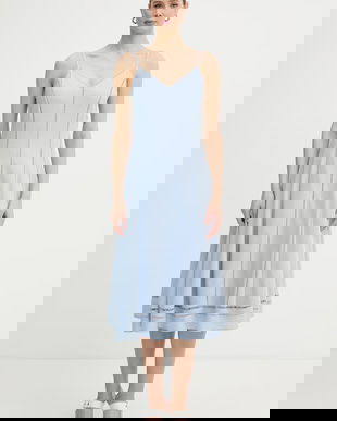 Karl Lagerfeld rochie cu amestec de in