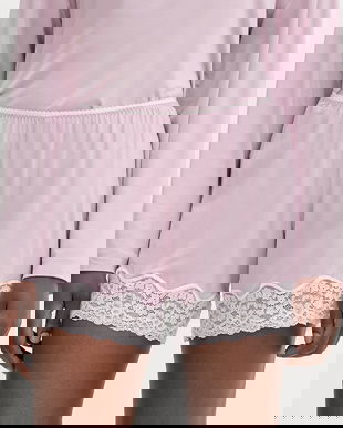 United Colors of Benetton pantaloni scurți de pijama pentru femei, cu vâscoză