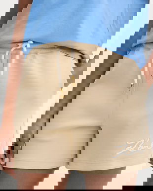 Karl Lagerfeld pantaloni scurți de trening pentru femei