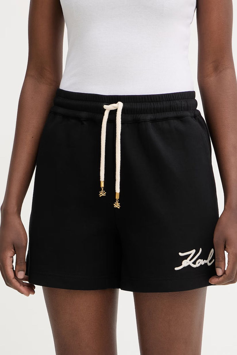 Karl Lagerfeld pantaloni scurți de trening pentru femei