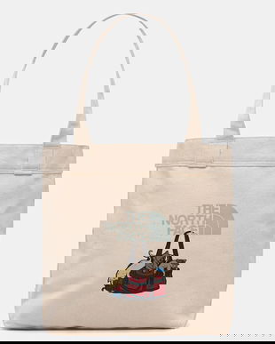 The North Face tote bag pentru femei, din bumbac COTTON TOTE