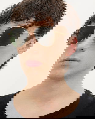 Coach ochelari de soare aviator pentru femei