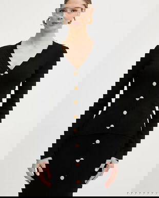 Marciano by Guess cardigan pentru femei, cu vâscoză LOLI