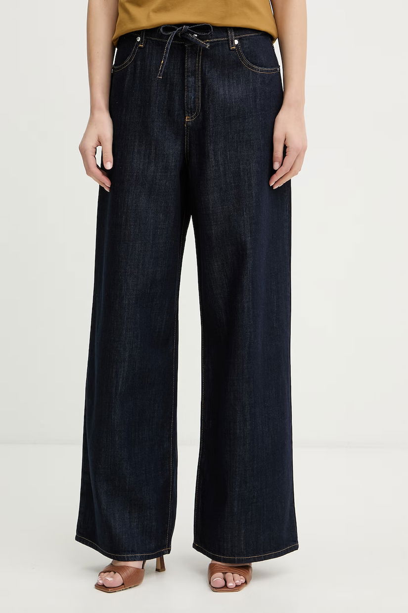 Trussardi blugi wide leg pentru femei