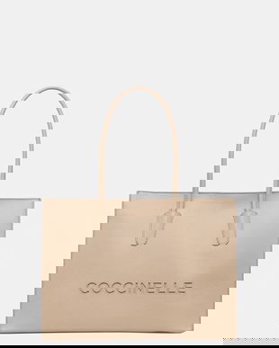 Coccinelle geantă shopper pentru femei, din piele